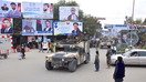In photos: Security forces hold military parade in Kunduz ahead of a crucial vote