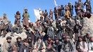 یک تصویر گرفته شده از روی ویدیو جنگجویان طالبان تحت امر ملا منان نیازی را در یک مکان نامعلوم در ولایت هرات بتاریخ ۱۹ عقرب نشان می دهد. ملا نیازی نشست اخیر مسکو را بحیث یک کوشش «ساختگی» برای صلح رد کرد.