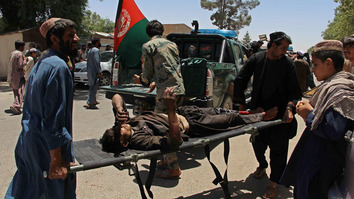 Taliban bomb in Lashkargah kills civilians withdrawing money before Eid