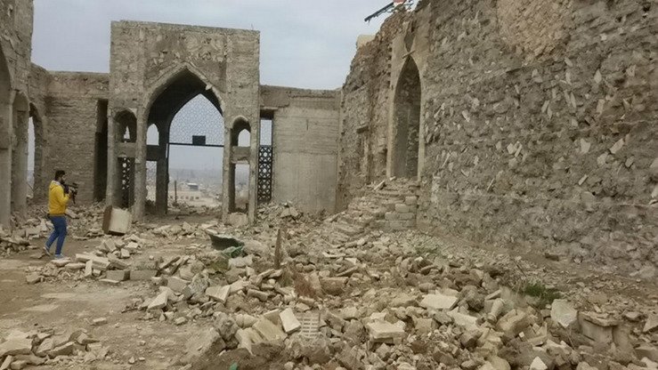 The ISIS legacy of violating and destroying mosques, holy places