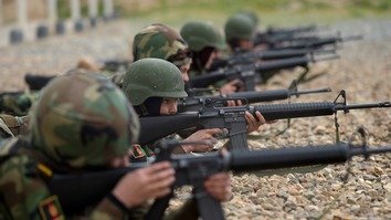 In photos: Afghan forces train for upcoming campaign against militants
