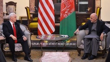 'We are here to see this through,' US vice president tells Afghanistan