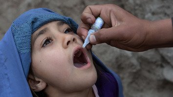 افزایش امیدها برای ریشه کنی پولیو در نتیجه کوشش های هماهنگ در مرز افغانستان و پاکستان
