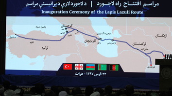 Newly inaugurated Lapis Lazuli Route opens doors for Afghan exports to Europe