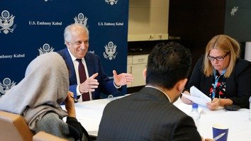 US special envoy back in region for Afghan peace talks