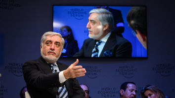 Abdullah invites investors to Afghanistan during World Economic Forum