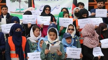 جوانان و ورزشکاران قندوز از طالبان می خواهند به جنگ خاتمه داده و صلح را بپذیرند