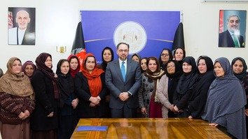 Afghan women's rights 'absolute red line' in Taliban talks, says Rabbani
