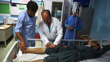 Deadly Taliban bombing hits Kabul police compound