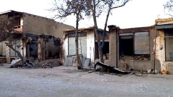 Taliban set ablaze shops in Jawzjan with shopkeepers sleeping inside