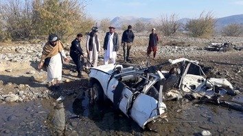 یک ماین کنار جاده درخوست جان ۱۰ عضو یک خانواده را که بطرف یک جنازه در حرکت بودند گرفت