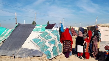 Displaced families in Balkh face shortage of food, shelter