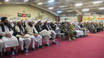علمای دینی هرات در میان آتش بس قسمی پشت نیروهای افغان ایستاد شدند