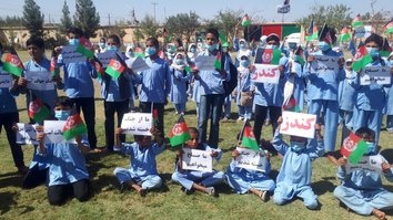 Children of war victims in Kunduz plead for end to violence as peace talks continue