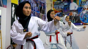 Young Afghan women reject possibility of return to 'dark times' of Taliban