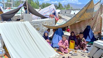 Afghans displaced by Taliban violence face elevated COVID-19 threat