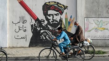 Afghan forces install anti-missile system at Kabul airport