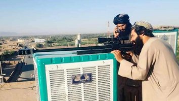 Afghan anger mounts as Taliban seen using Iranian-made sniper rifles