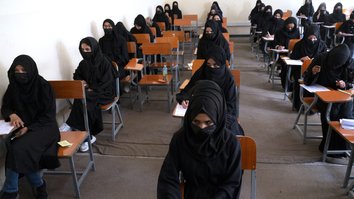 هرات شاهد بیشترین مشارکت زنان در امتحان کانکور بود