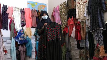 US-based organisation gives hope to Kandahar girls with tailoring programme